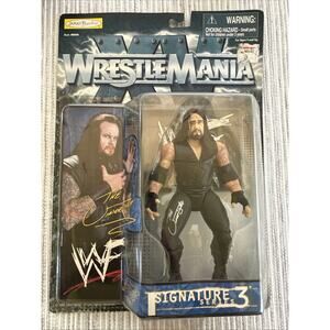 WWF 1998 JAKKS Pacific WrestleMania Signature Series 3 The Undertaker - Sealed